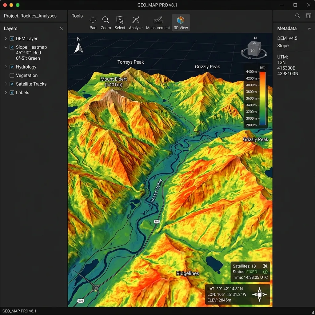 Topographic Sample