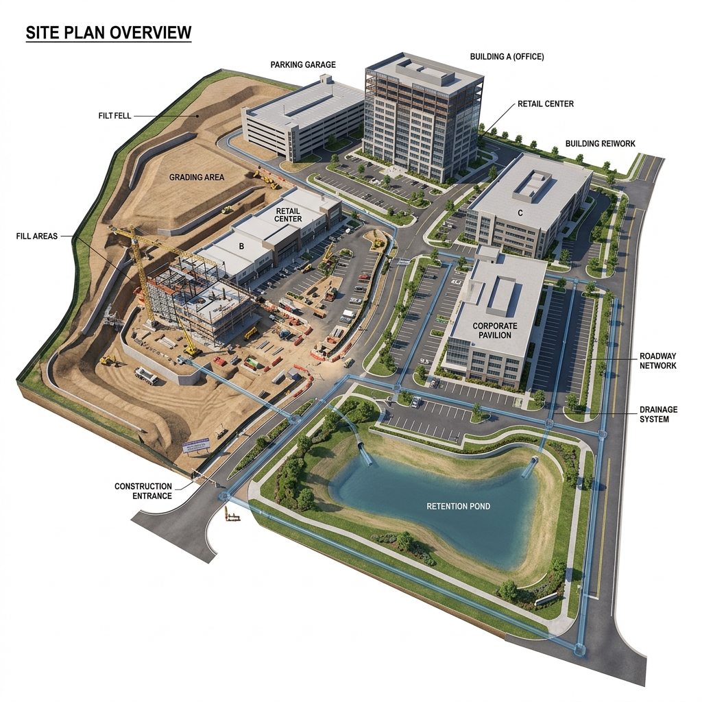 Site & Land Development Drafting